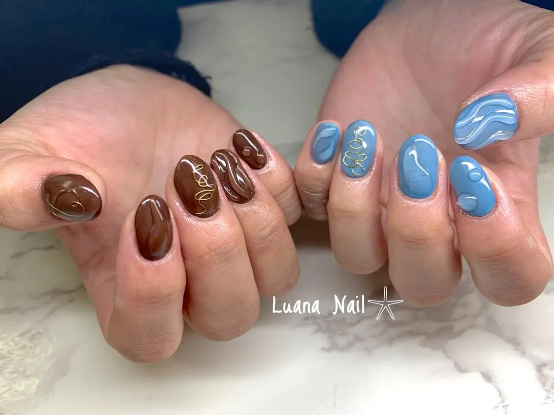 ネイル ハンドネイル BeauJu by Luana Nailのネイルデザイン