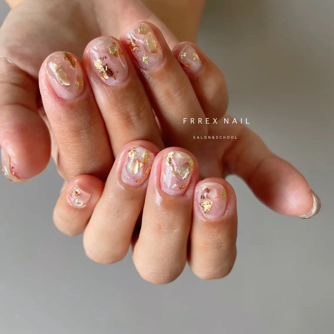 ネイル クリアネイル ハンドネイル ハンドケア freex nail /ニュアンス/個性派のネイルデザイン