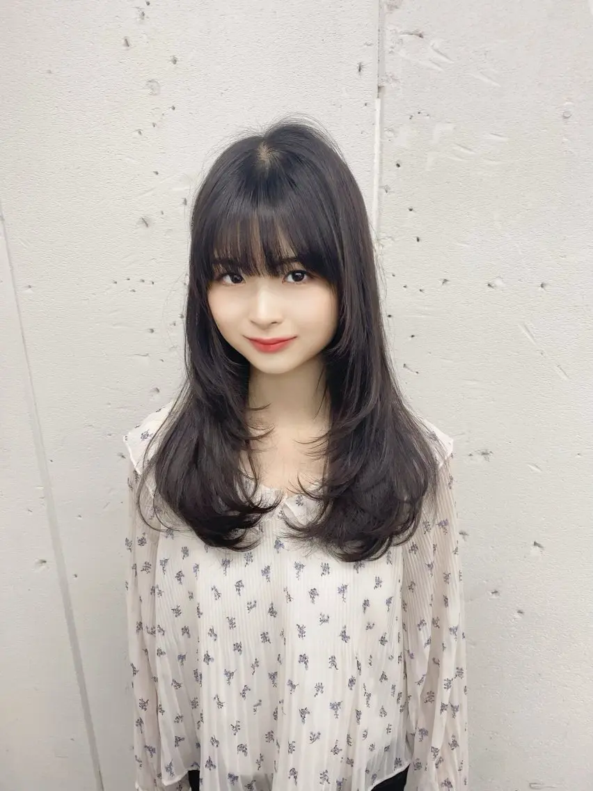 セミロング レイヤーカット トリートメント ワンホンレイヤー 艶ハイトーン特化 tatsuのヘアスタイル