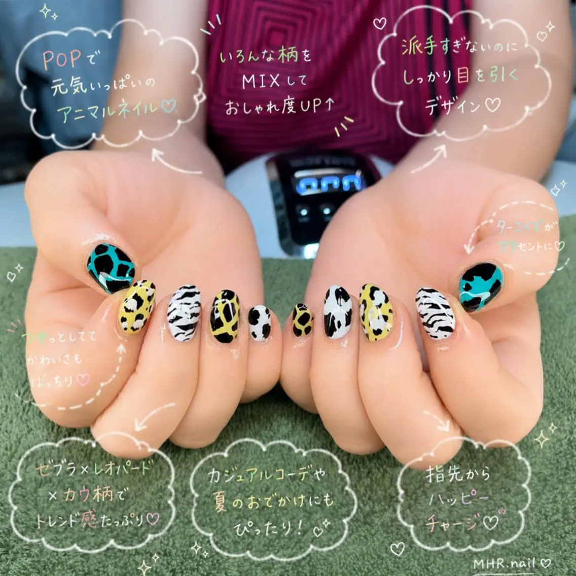 ネイル ハンドネイル フットネイル MHR nailのネイルデザイン