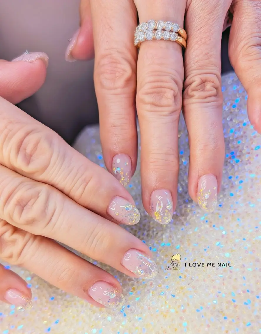ネイル 長さ出し ハート 韓国ネイル マグネットネイル ニュアンスネイル I LOVE ME NAIL.。.:*♡のネイルデザイン