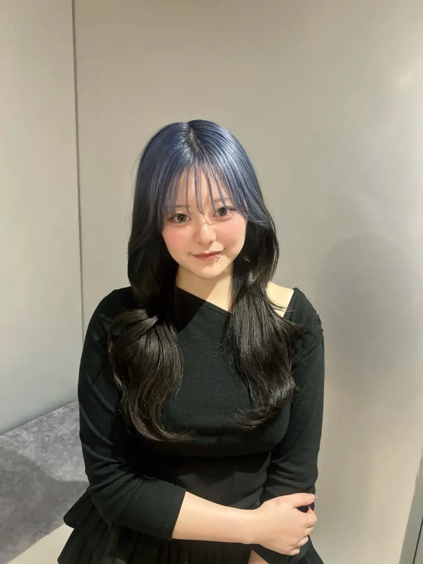 セミロング カラー カット ヘアカラー トリートメント 透明感×韓国ヘア 🇰🇷きららのヘアスタイル
