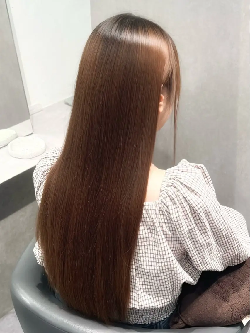 ロング 髪質改善 縮毛矯正 suiw /AYAのヘアスタイル