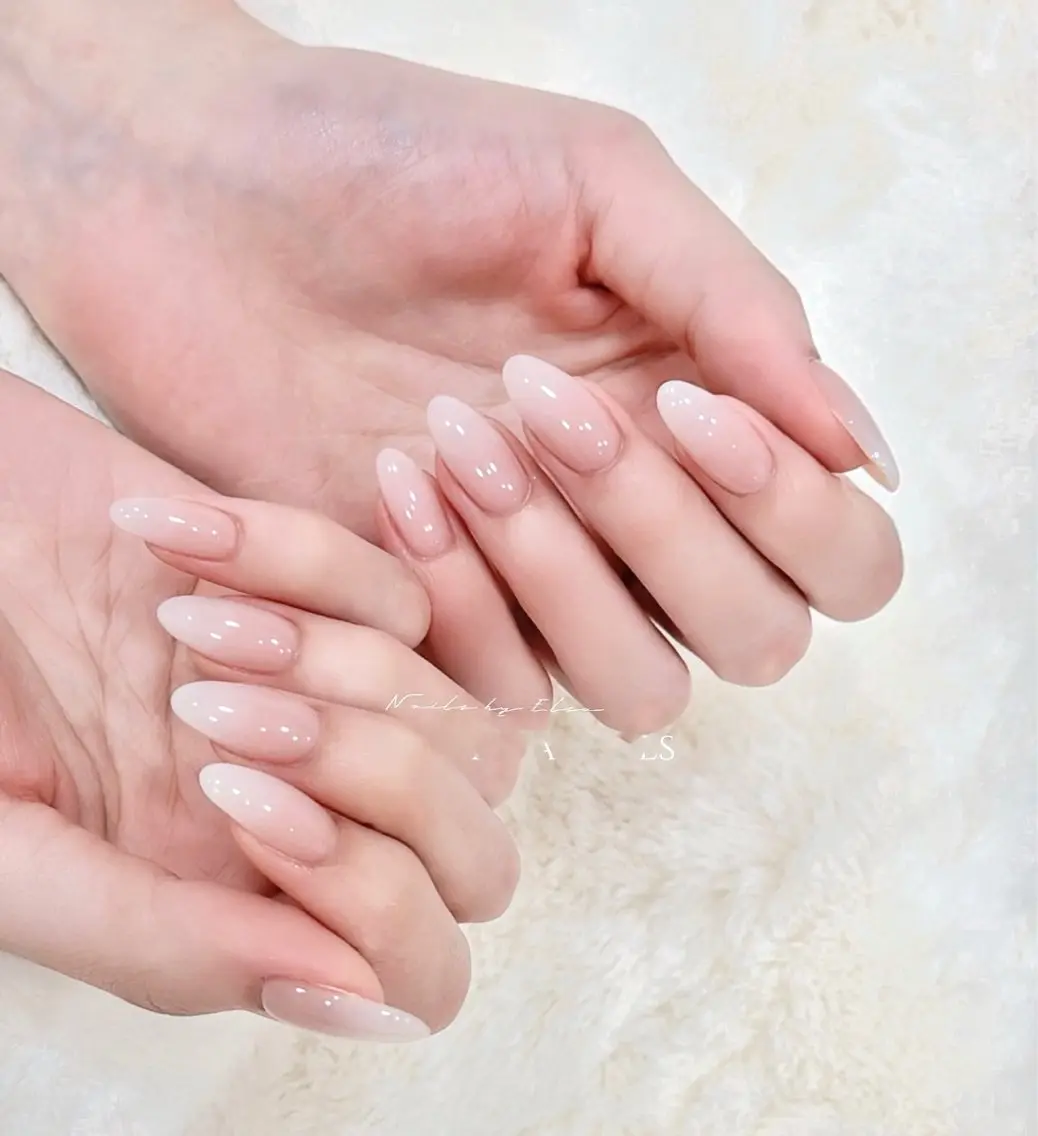 ネイル ハンドネイル H3 Nail Tsuki🦋💙のネイルデザイン