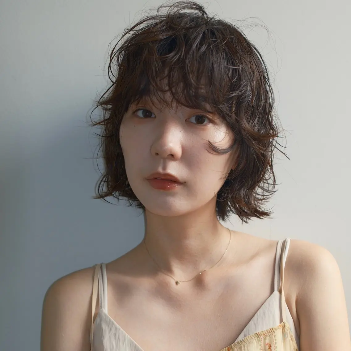 ショート パーマ パーマ/透明感カラー 元町🌱takutoのヘアスタイル