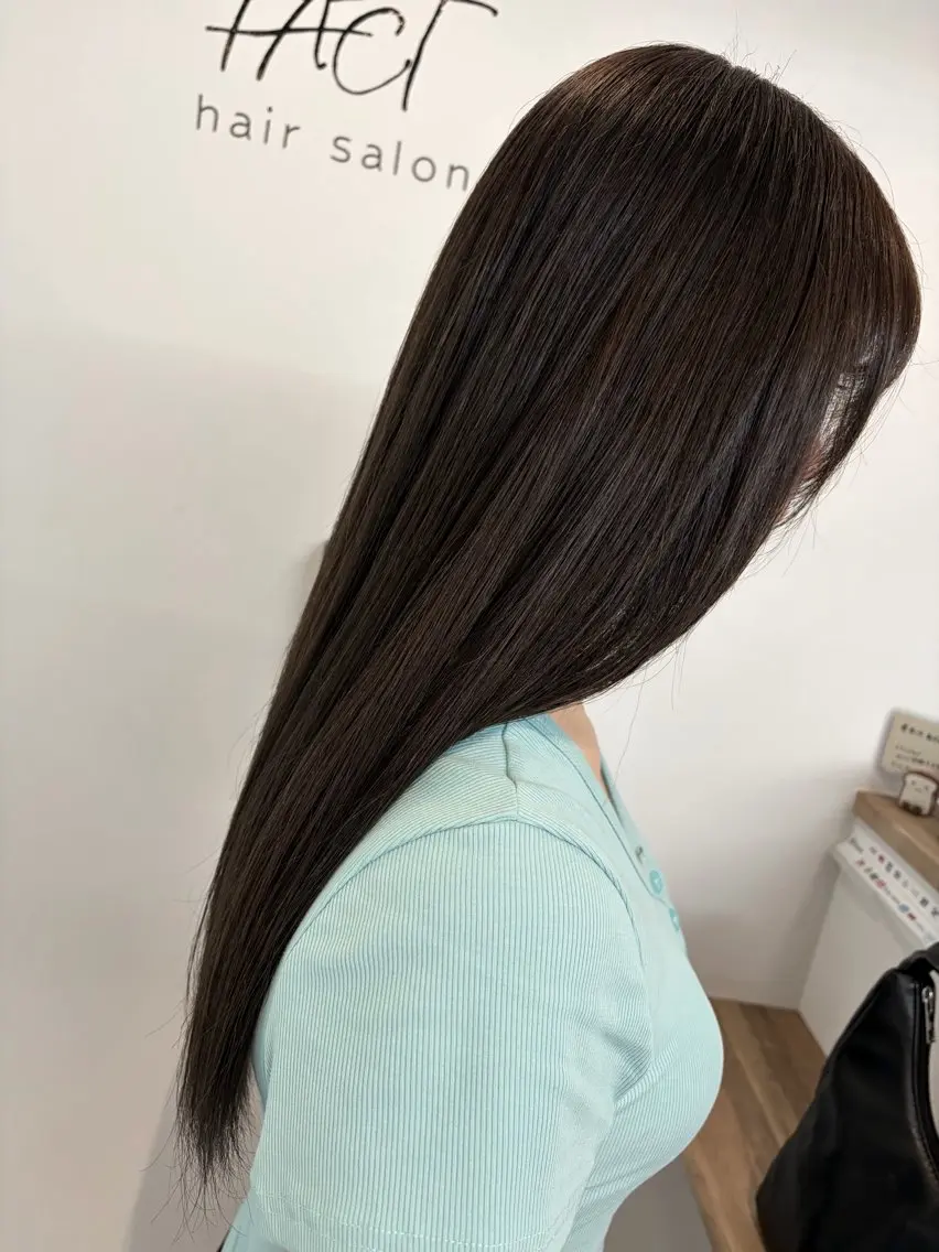 ロング カラー ヘアカラー 透明感ダブルカラー 🩶Naoのヘアスタイル