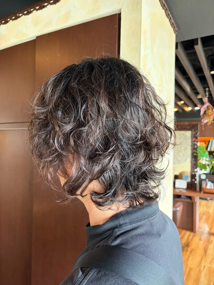 ミディアム カット パーマ トリートメント 🌙パーマ 照井🌙のヘアスタイル