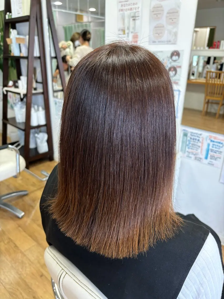 パーマ ストレートパーマ SALOWIN / manaka 🪽のヘアスタイル