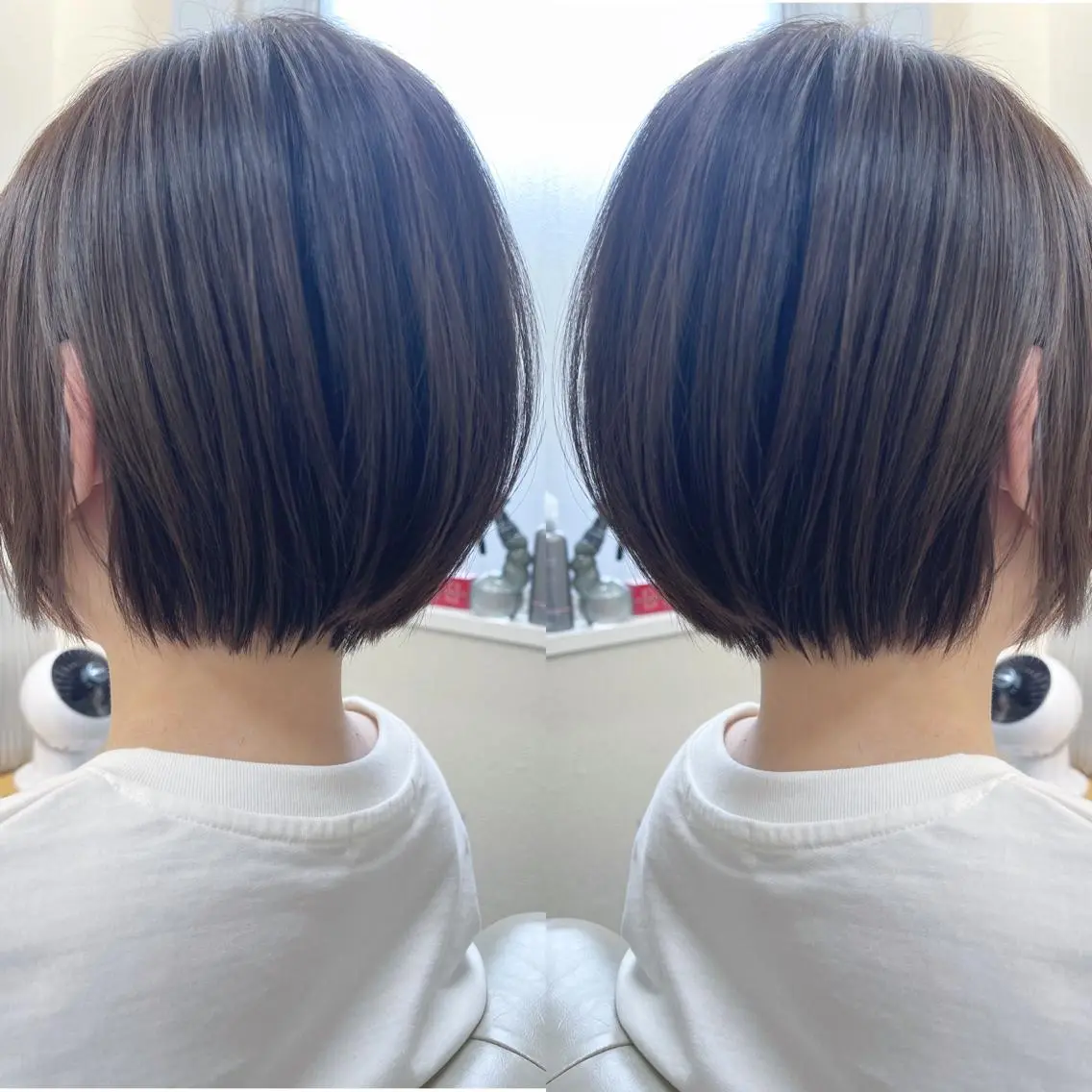 ショート ショートボブ ハンサムショート ボブ ショートヘア カット H (エイチ) 烏丸御池店のヘアスタイル