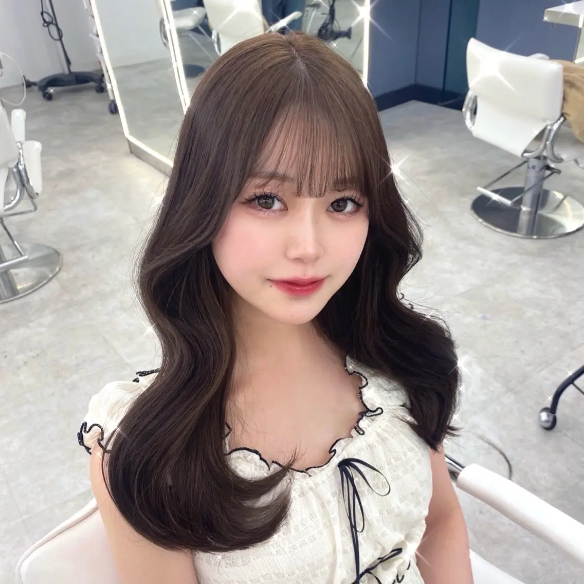 🎀韓国巻きスタイリング🎀お出かけ前に🤍の写真