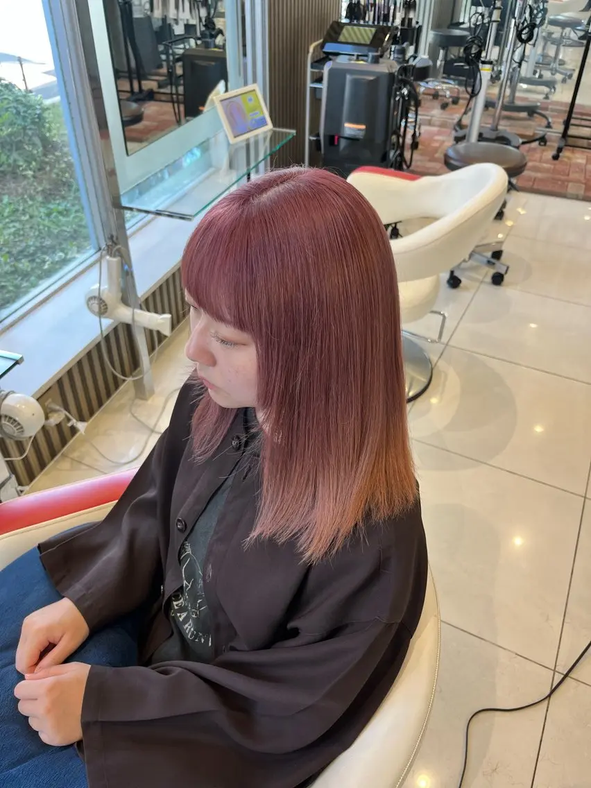 Wブリーチ＋オンカラー23990の写真
