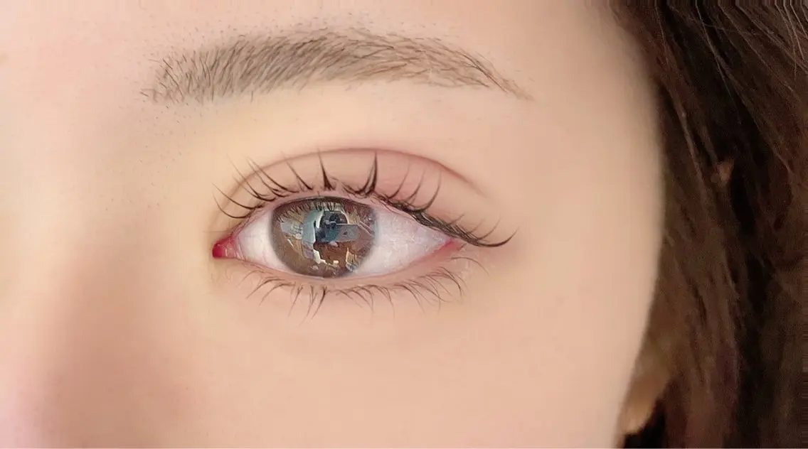 まつ毛パーマ上下の写真