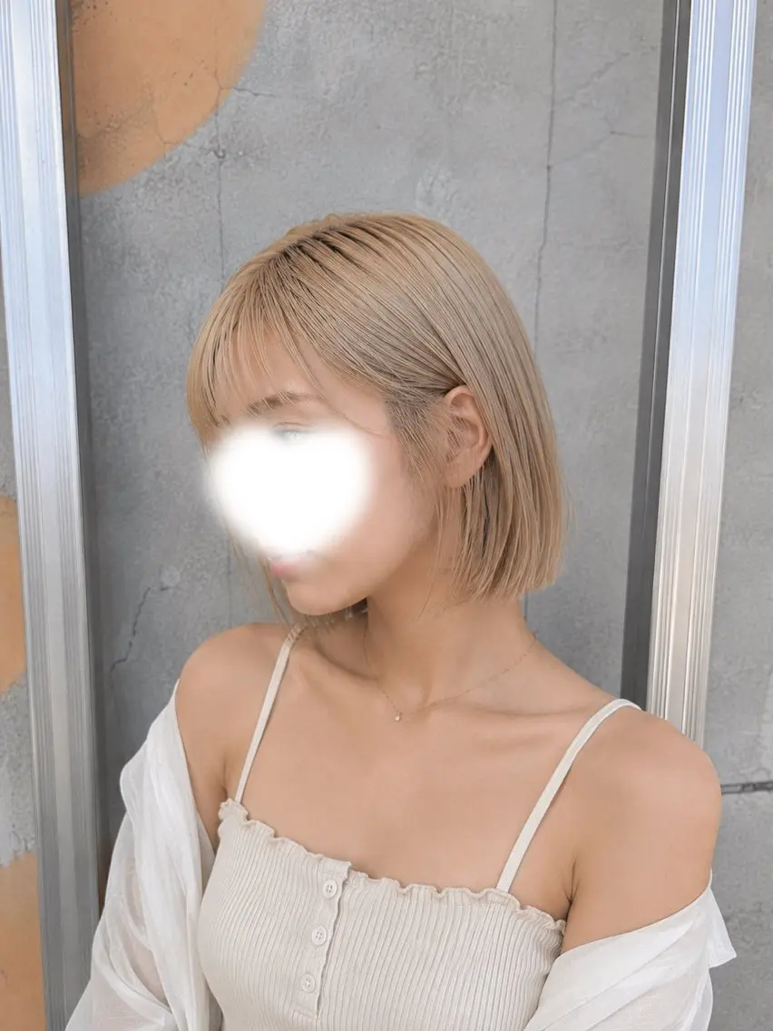 ショート リキ/髪質改善 /縮毛矯正🫧のヘアスタイル