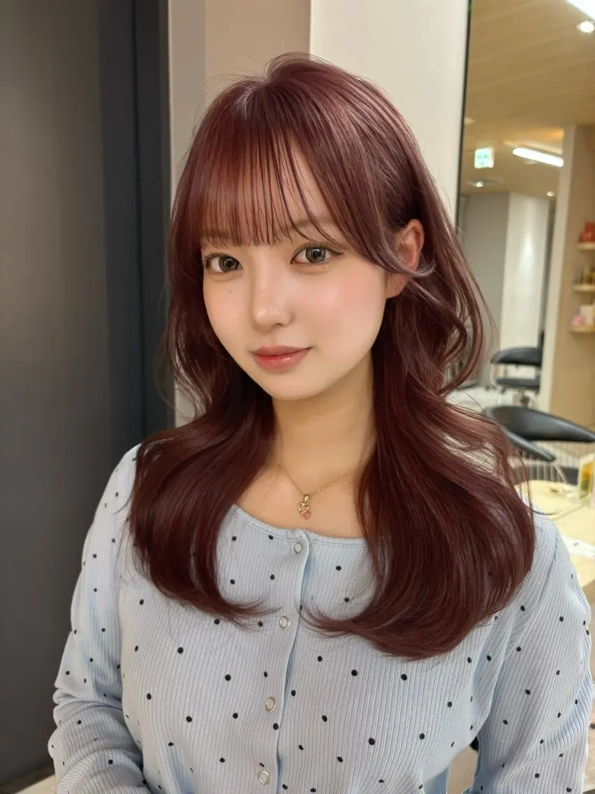 【新規】似合わせカット＋ブリーチ＋透明感カラー＋うる艶TRの写真