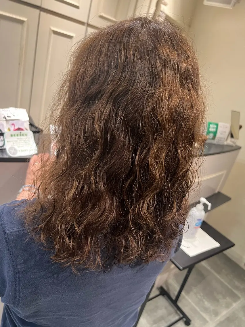 セミロング パーマ Appeler Kana yのヘアスタイル