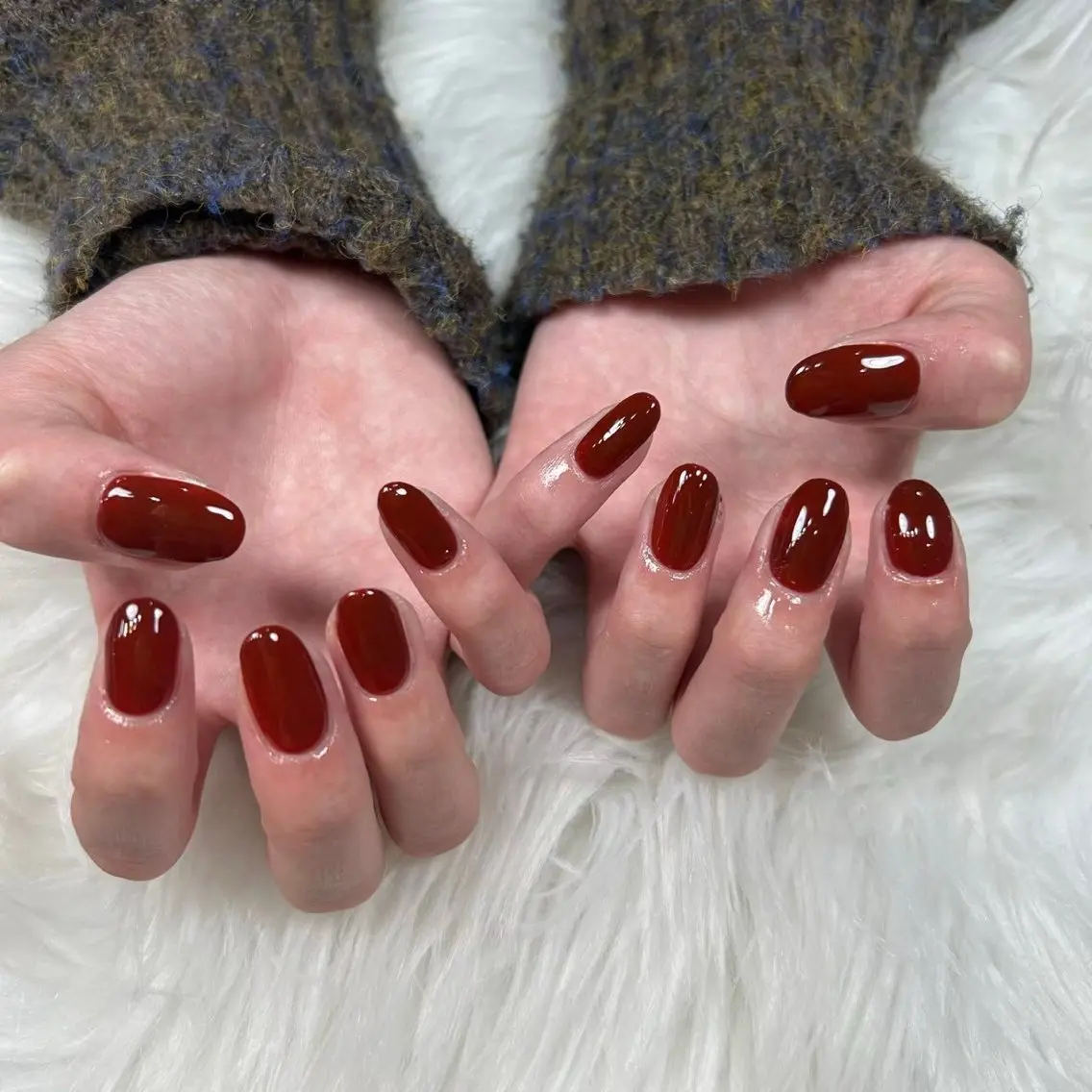 hand【‧✧̣̥̇‧オフあり‧✧̣̥̇‧】ワンカラーorラメグラデーションの写真