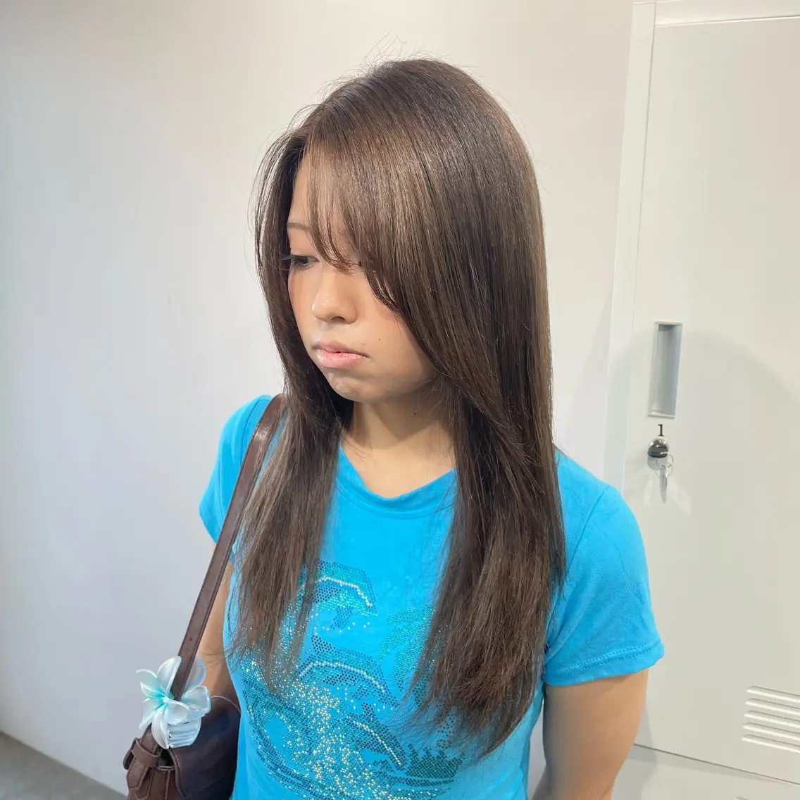 ロング カラー カット ヘアカラー トリートメント REINA ISHIDOのヘアスタイル