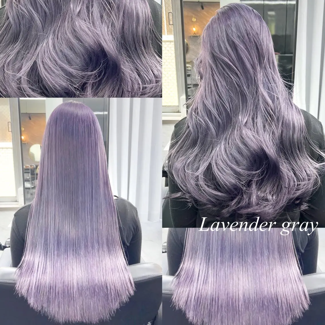 ロング カラー シールエクステ ハイトーンカラー エクステ ヘアカラー トリートメント シールエクステ特化 ハイトーン、NANAのヘアスタイル