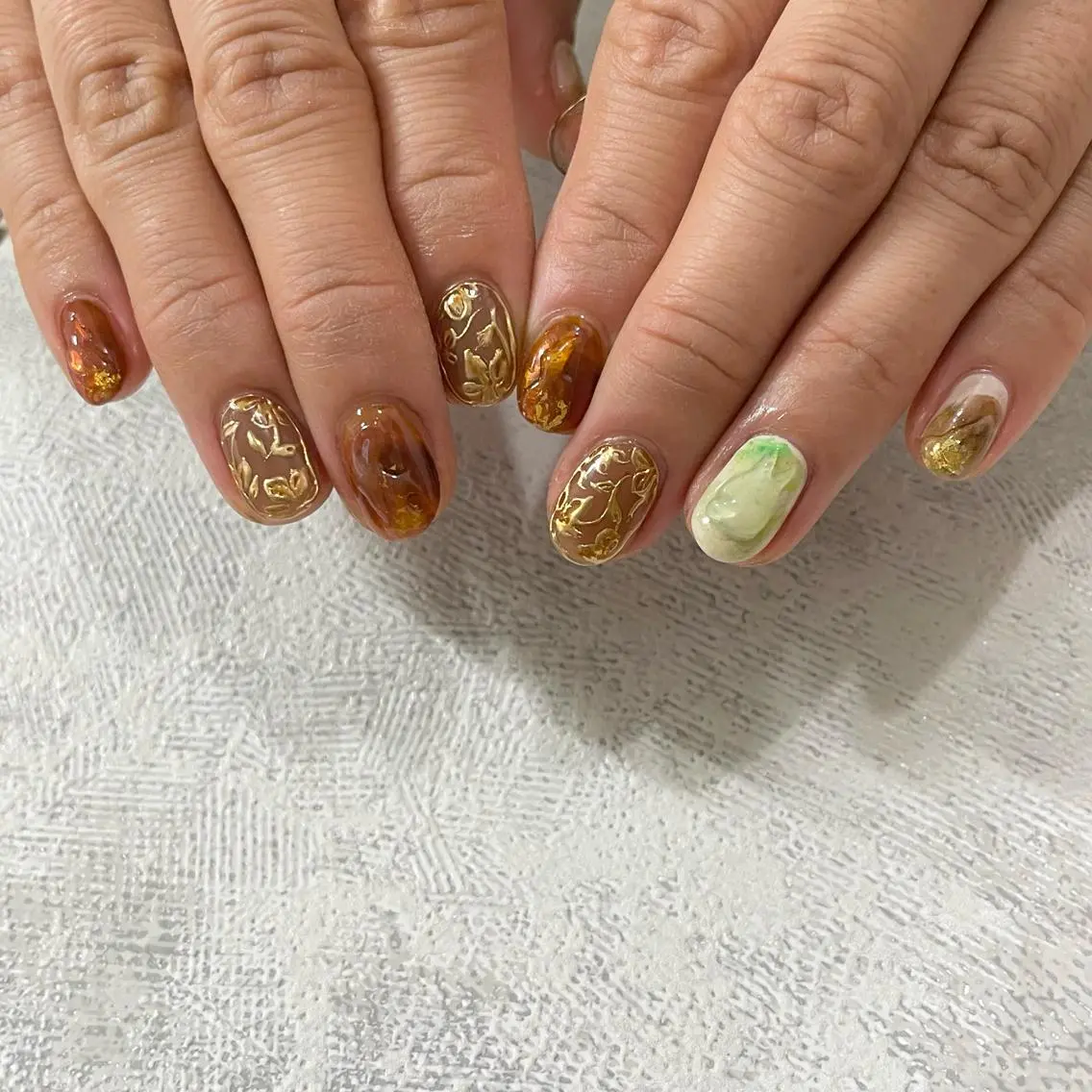ネイル ハンドネイル ハンドケア nailsalon SuMILEのネイルデザイン