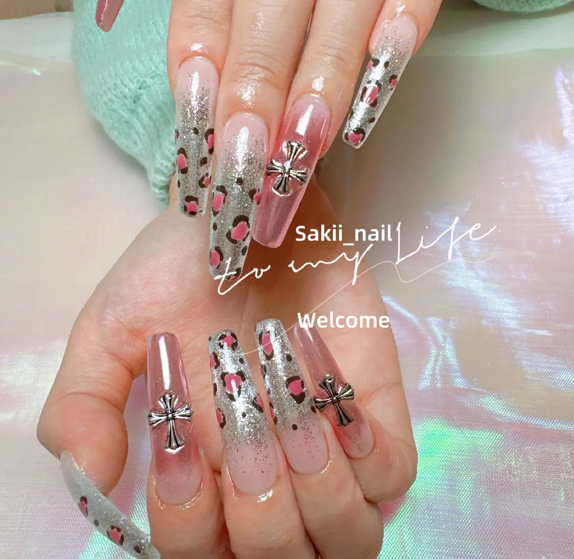 ネイル 長さ出し ネイルチップ ハンドネイル sakii_nail 池袋のネイルデザイン