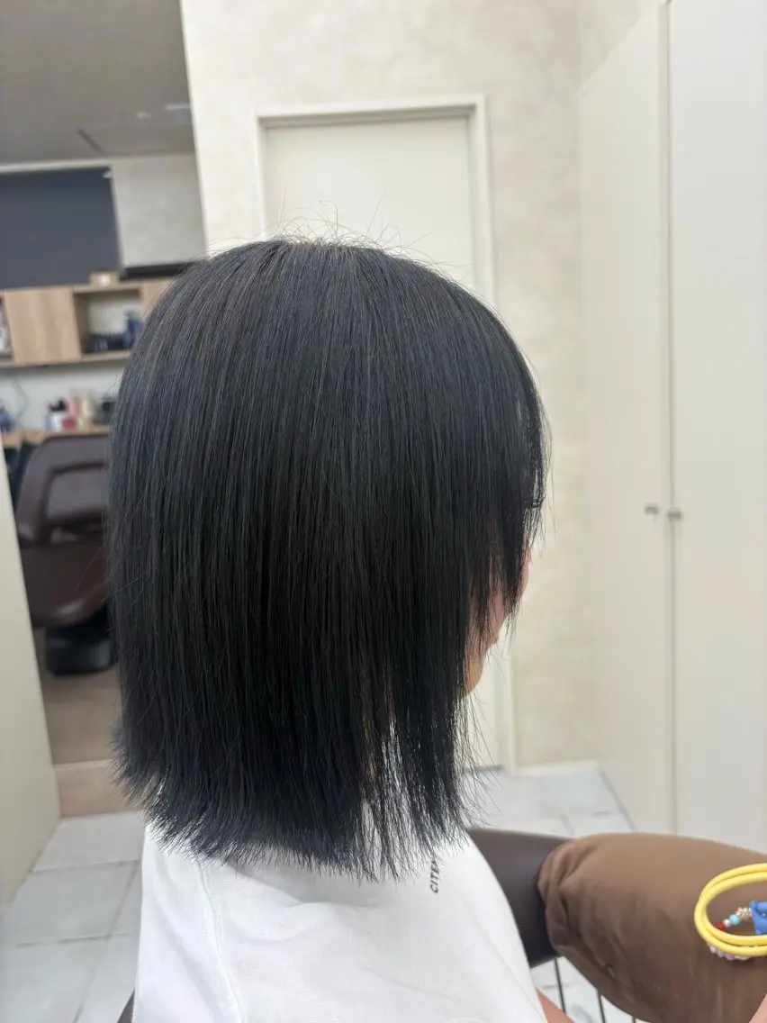 ショート カラー 外人風ハイライト/ 艶カラーのヘアスタイル