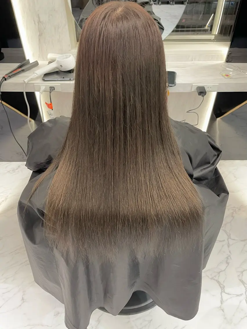 ロング カラー ヘアカラー TheEct Q'n ໒꒱· ﾟななこのヘアスタイル