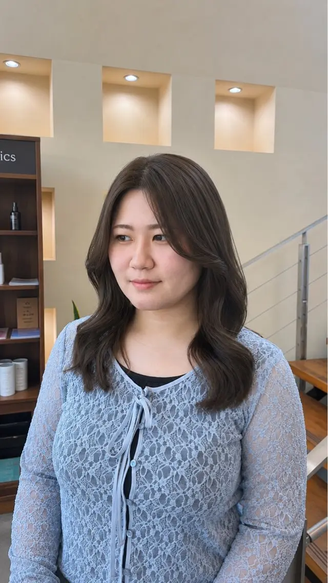 カラー レイヤーカット🍀 さとのヘアスタイル