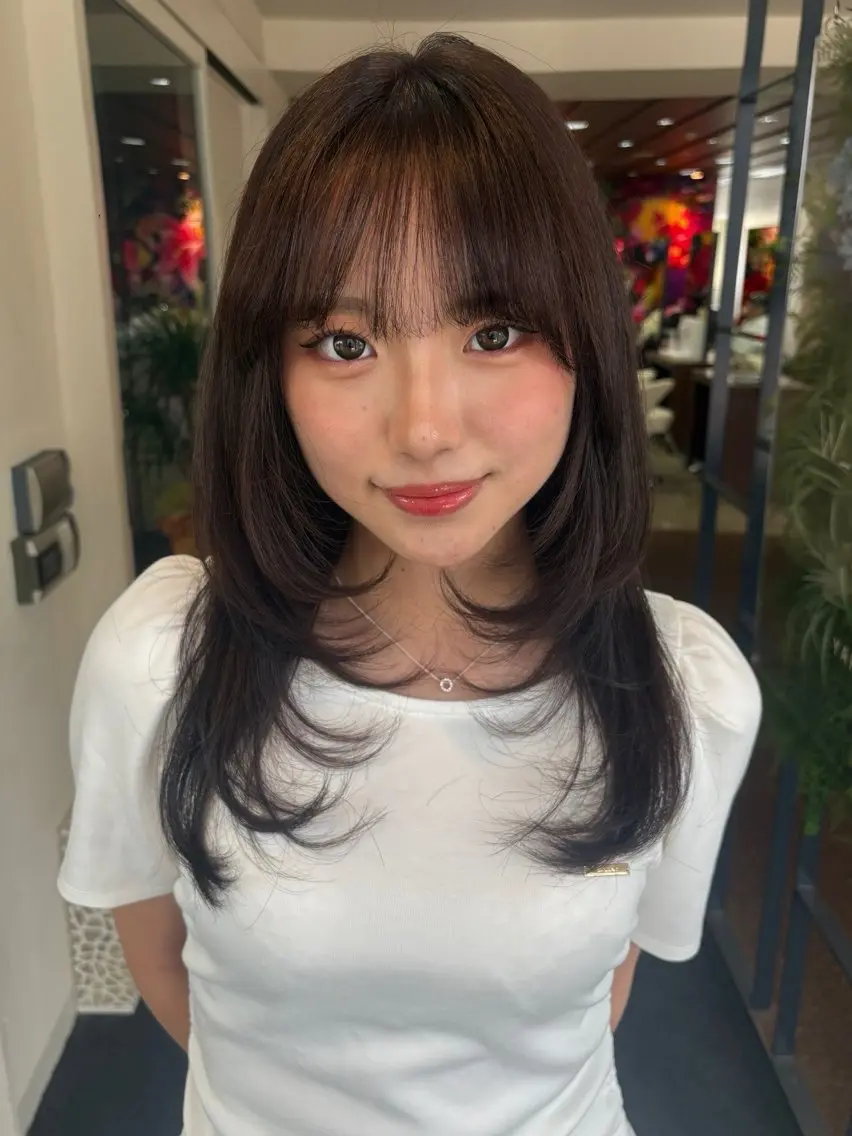 カラー カット ヘアカラー yunosuke/艶 カラーw-salonのヘアスタイル