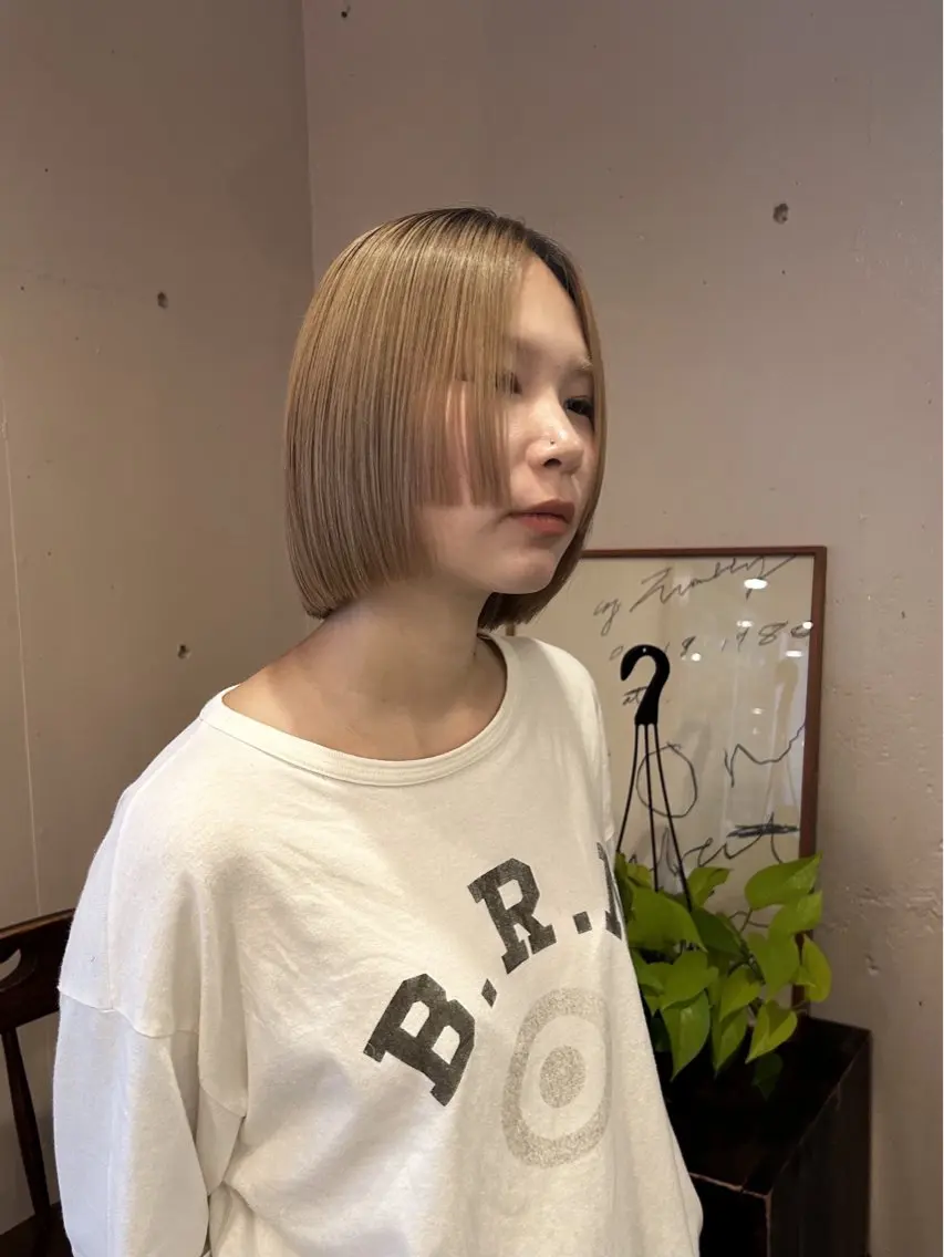 ショート 佐藤 優里奈のヘアスタイル