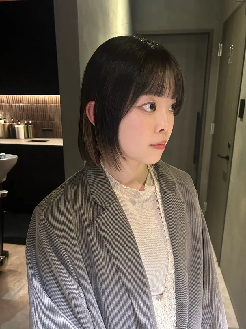 ショート カット ヘアカラー 山本 夏樹のヘアスタイル