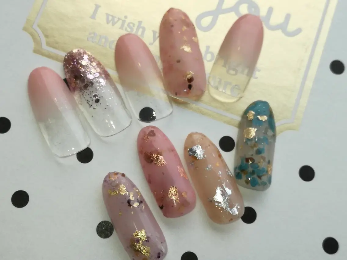 ストーンネイル★ジェルデザインの写真