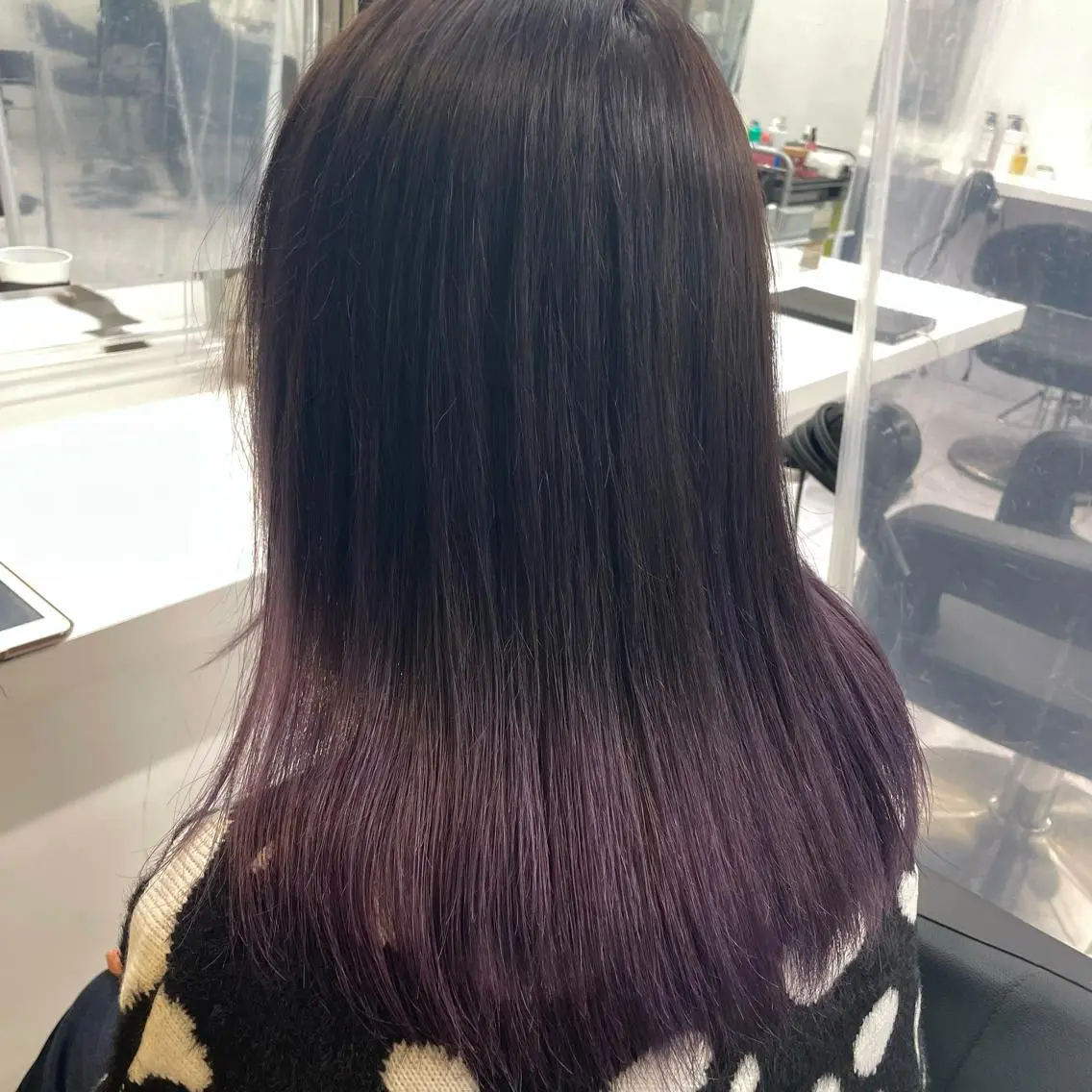 ミディアム カラー *モデル募集🤍横浜 透明感カラー🫧のヘアスタイル