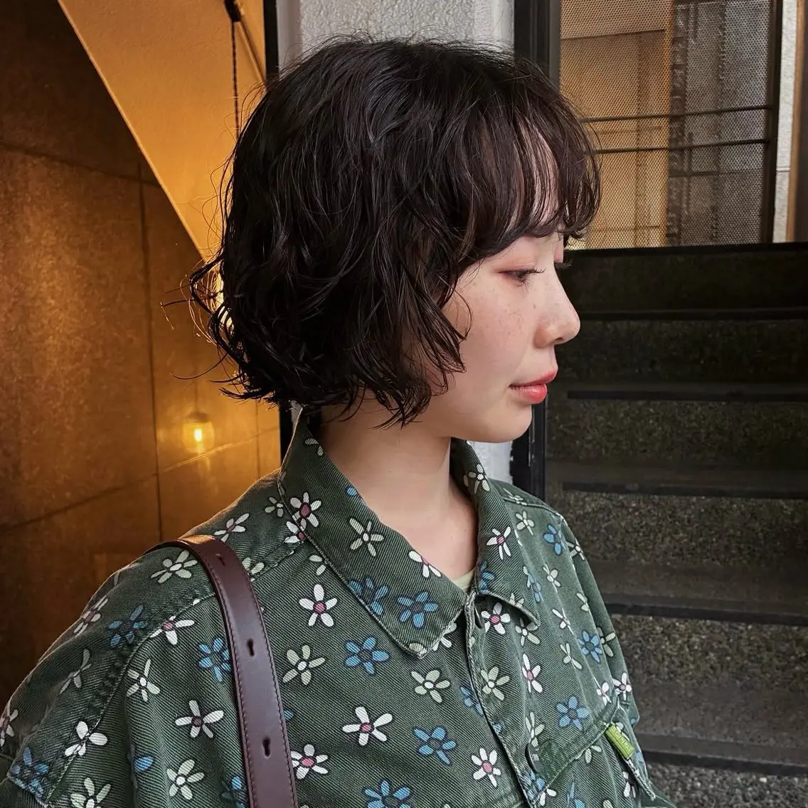 ショート パーマ 原宿/くるくるパーマ 🌴yacoのヘアスタイル