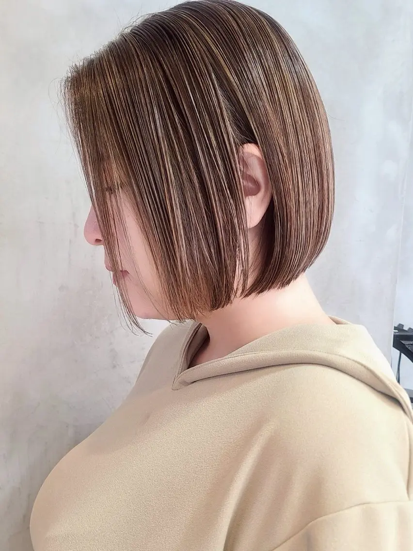 カラー 井上  輝香 elima 武蔵小杉のヘアスタイル