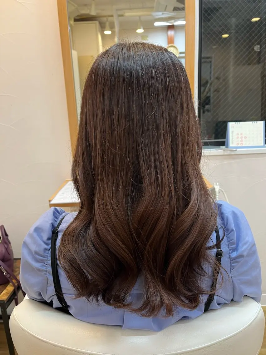 カラー ブラウンカラー ヘアセットモデル/ kotohaのヘアスタイル