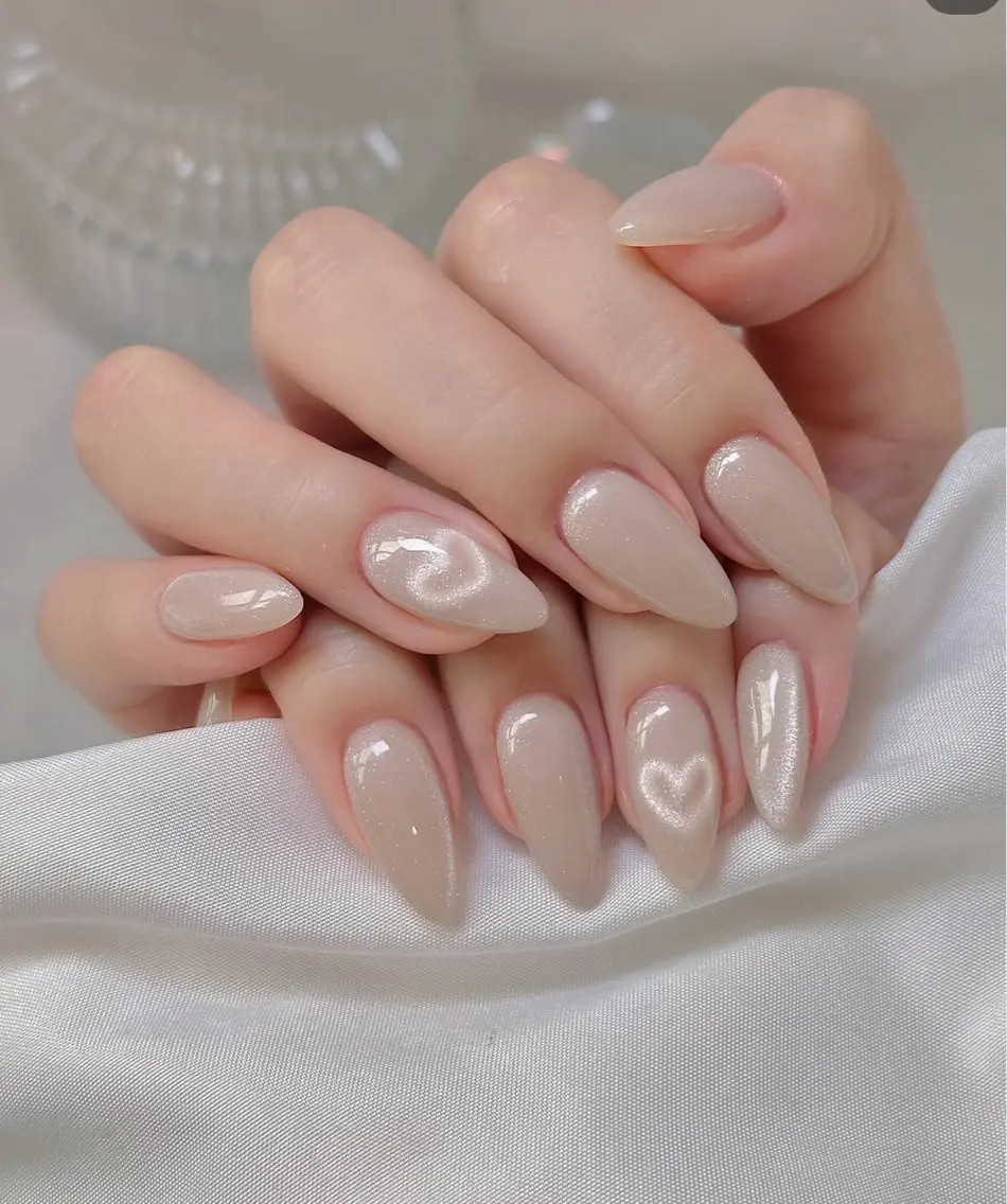 ネイル ジェルネイル 韓国ネイル マグネットネイル ネイルチップ 冬ネイル Lenie Nail Salonのネイルデザイン