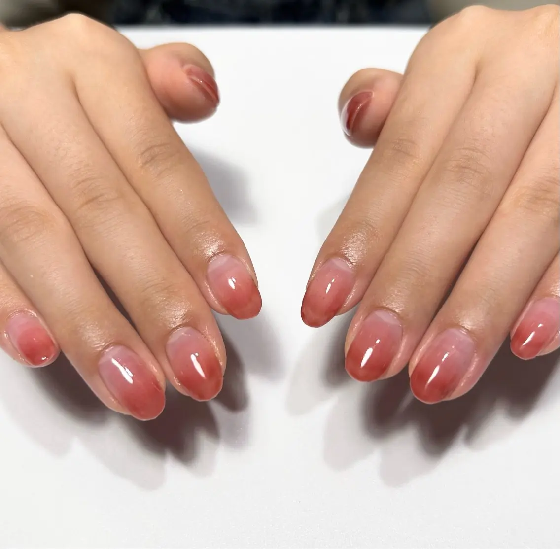 ネイル グラデーション ハンドネイル nail salon Cuoréのネイルデザイン