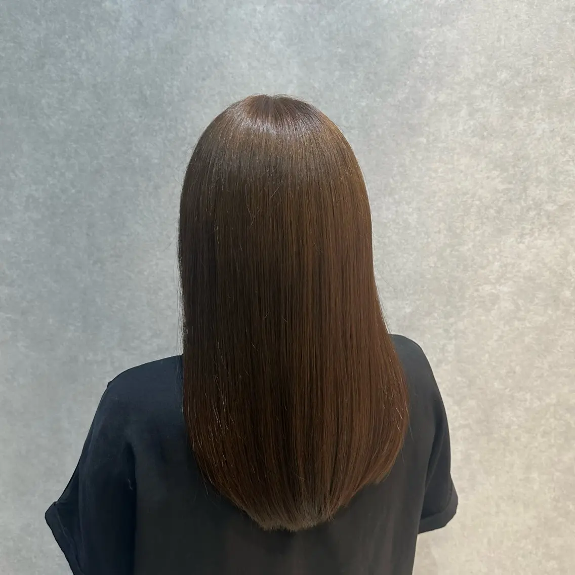 ミディアム カラー 松岡蘭珠 /モデル募集中のヘアスタイル
