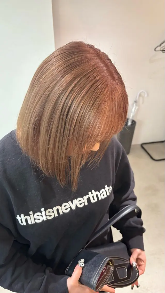 ショート vince gio 彩織のヘアスタイル
