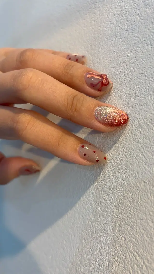 ネイル 冬ネイル クリスマス nué nail 【halu】のネイルデザイン