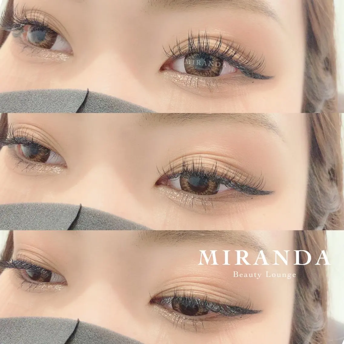 マツエク・マツパ アイブロウ MIRANDA beautyのマツエク・マツパデザイン
