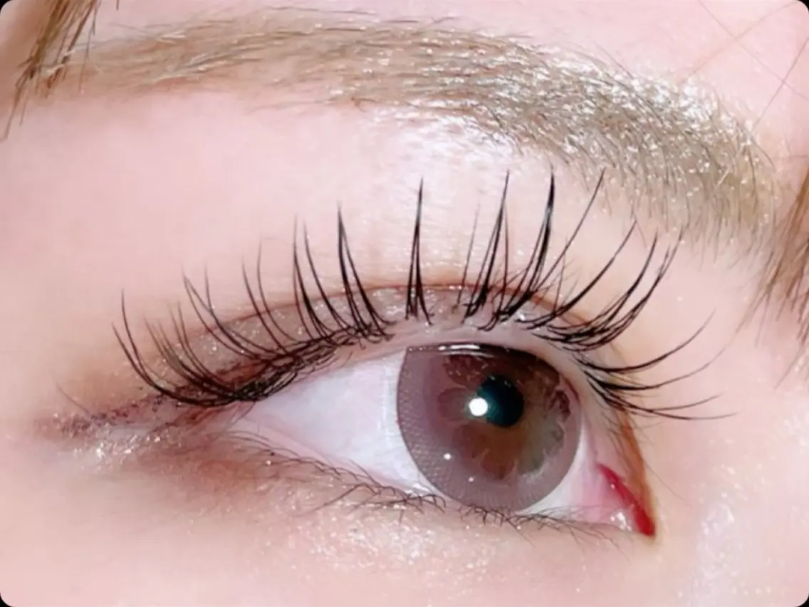natural🌿flat lash 80本✨の写真