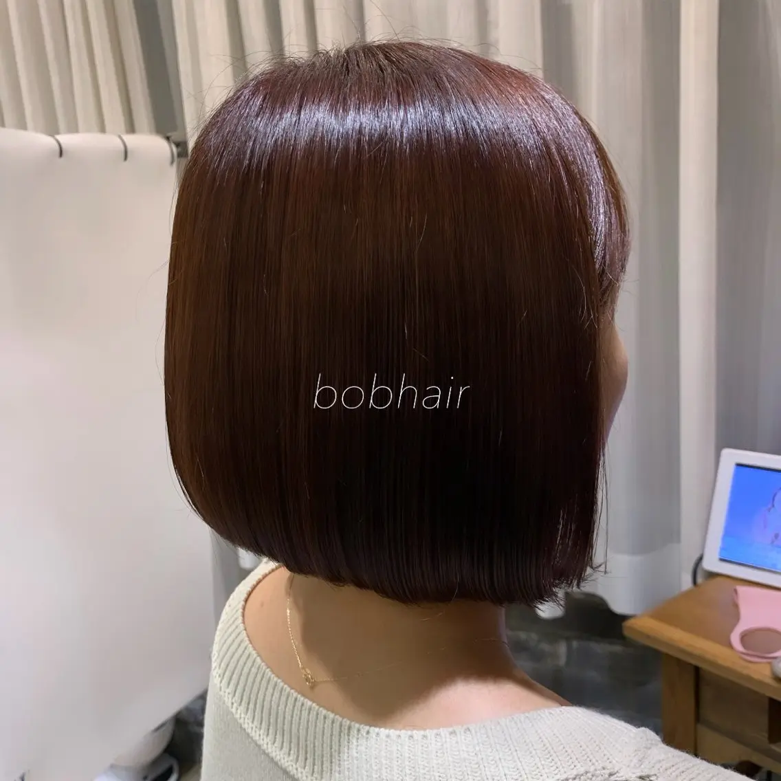 ショート カラー ボブ 似合わせカット得意 💛RENA💛のヘアスタイル