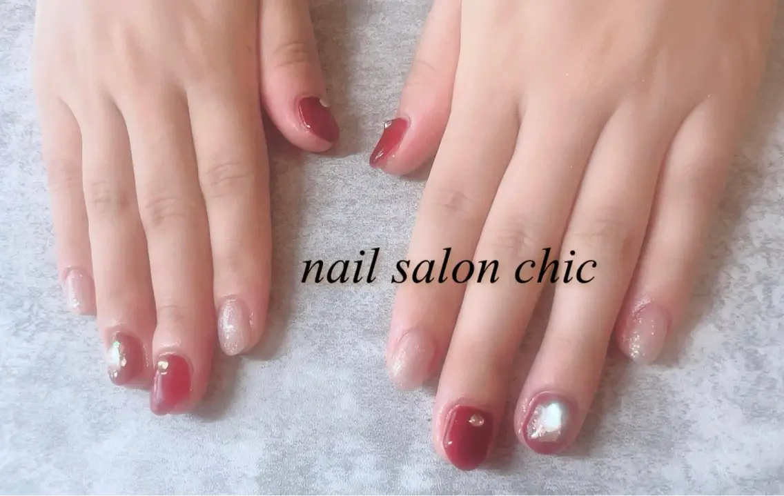 ネイル ハンドネイル nail salon chicのネイルデザイン