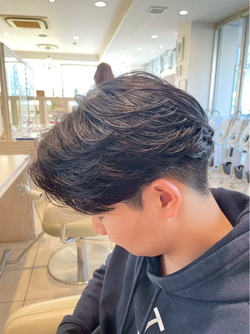 メンズ カット 🩰Ruka|透明感 カラー|メンズカットのヘアスタイル