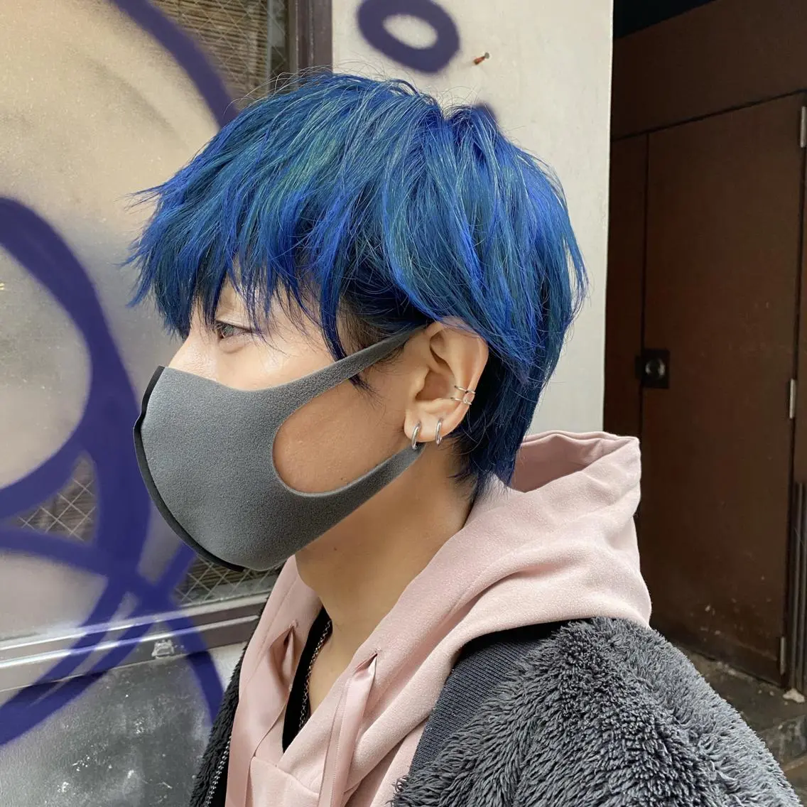 ショート ブリーチ/ウルフ特化 渋谷カルチャー交差点のヘアスタイル
