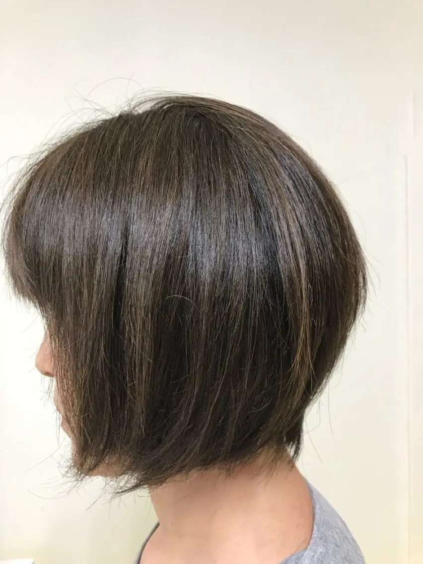 ミディアム カラー 横田 尚登のヘアスタイル