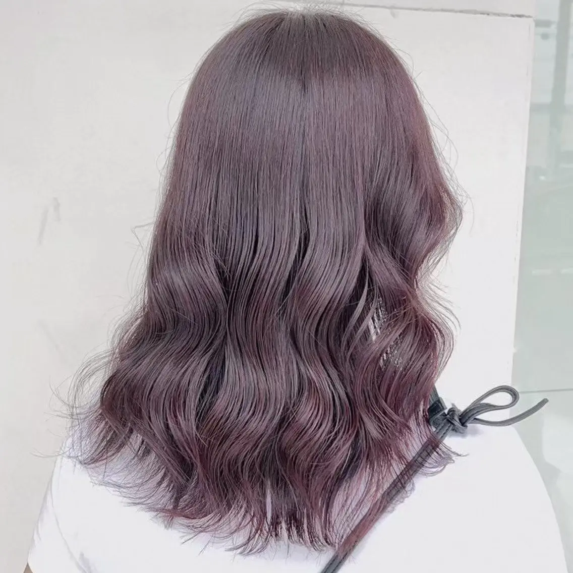 カラー ロング 縮毛矯正/ワンカラー モデル募集🫧羽夏のヘアスタイル