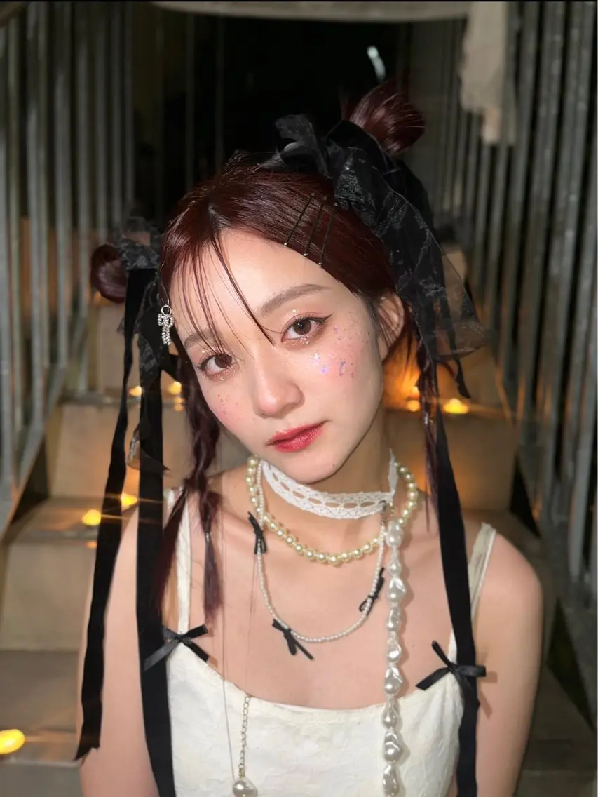ロング ハイトーン/ゆるふわ 🧚𖥔ׁTOMO♡のヘアスタイル