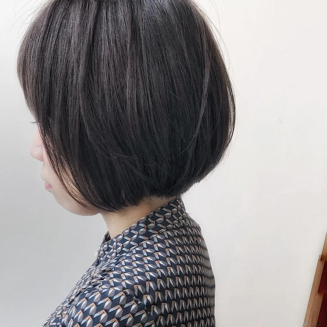 ショート カラー ショートボブ ボブ ショートヘア カット トリートメント 中山 天地のヘアスタイル
